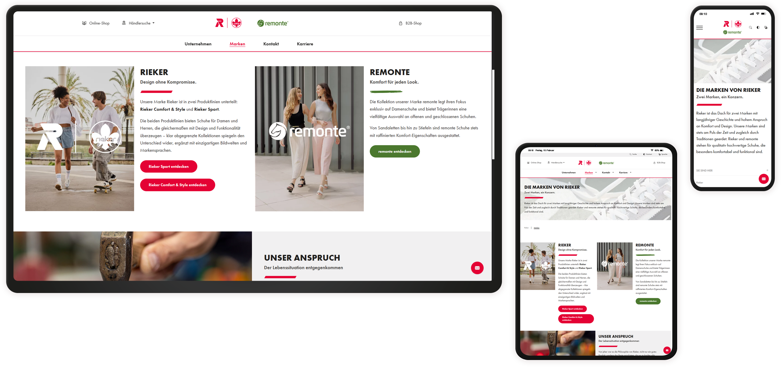 Mockup Riekerworld Rieker und remonte