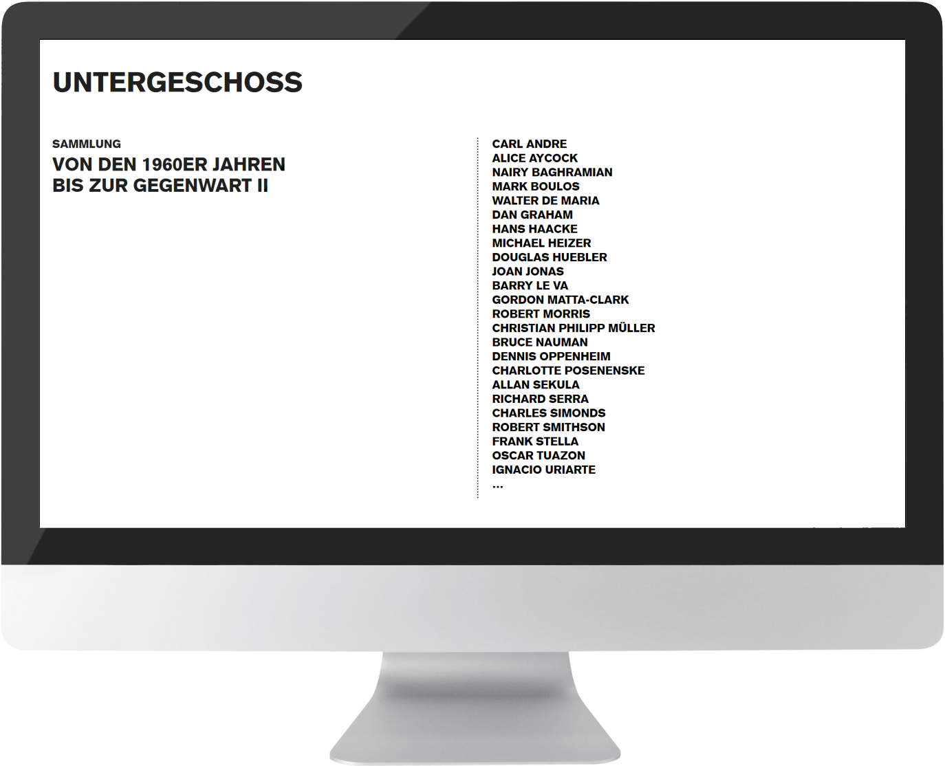 Bildmontage Museum Ludwig Desktop Monitor-Screens Screen - Text