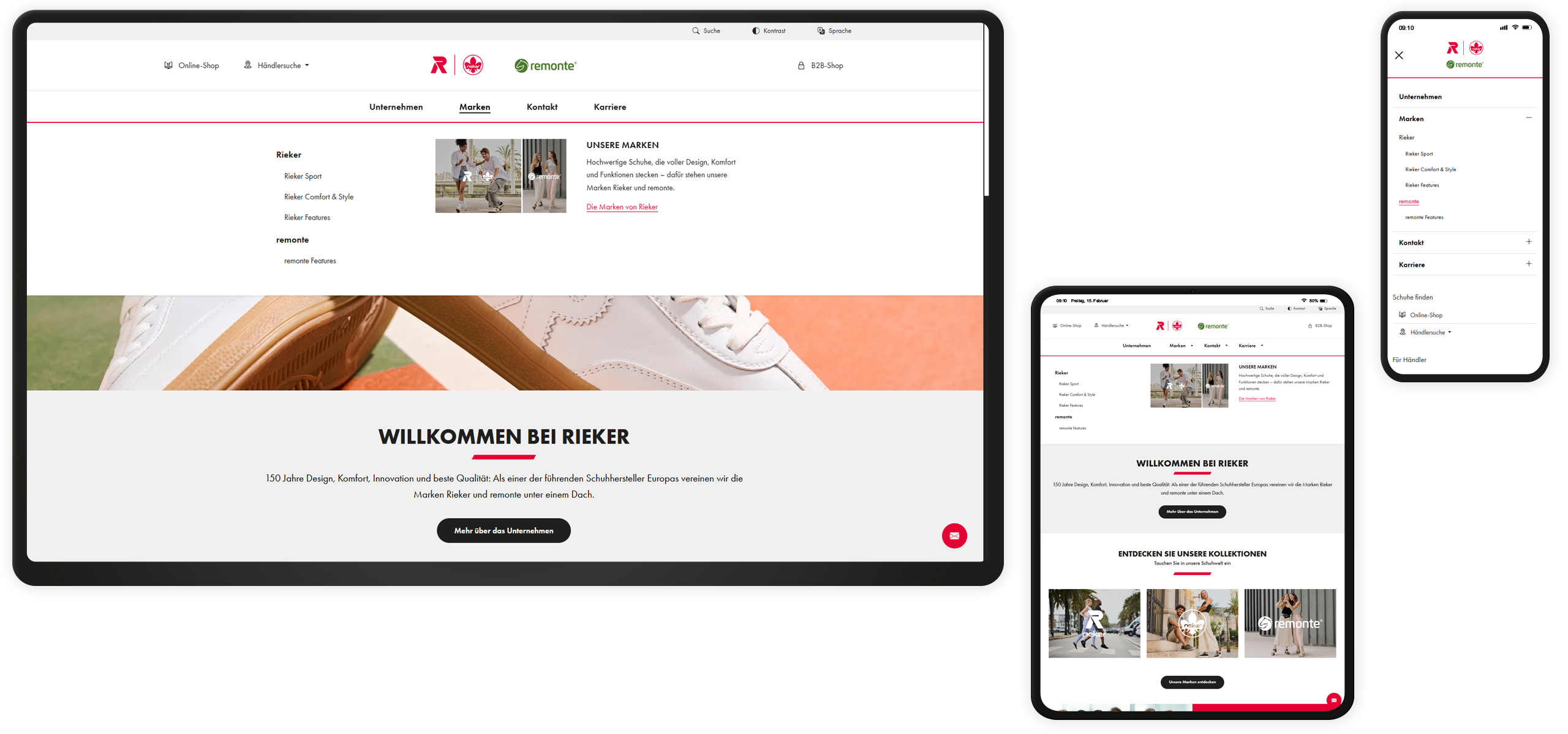 Mockup Riekerworld Navigation