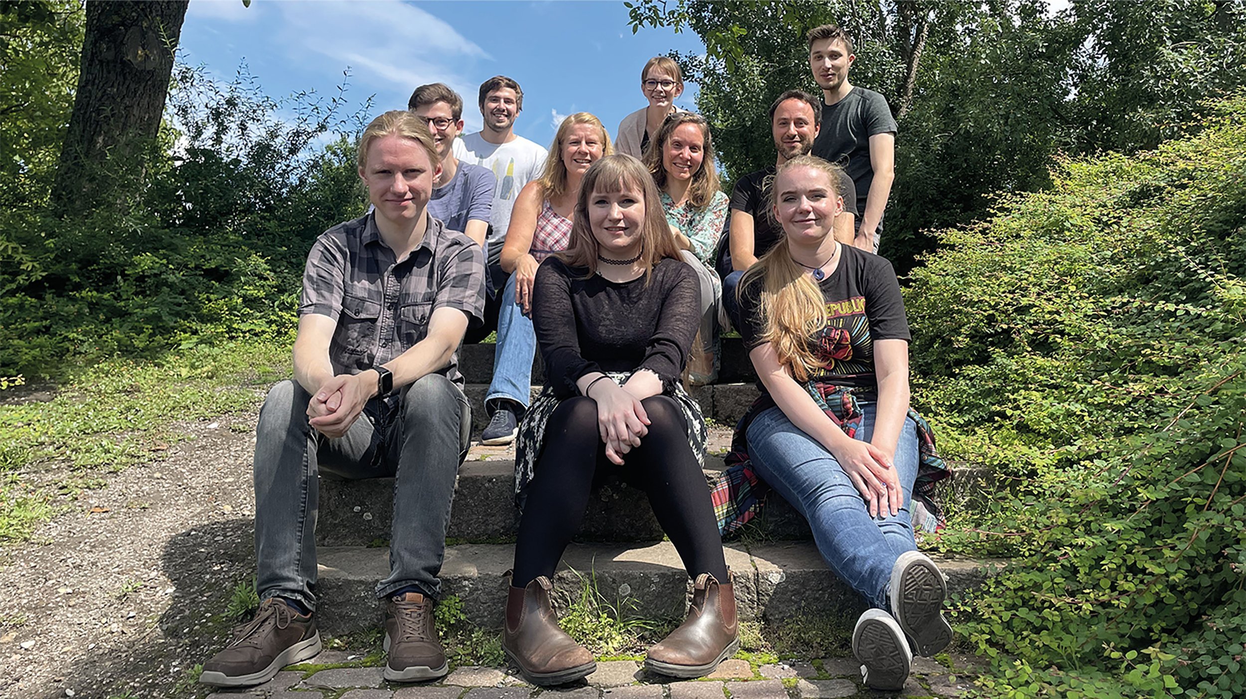 Das Galileo-Team bei einem Ausflug