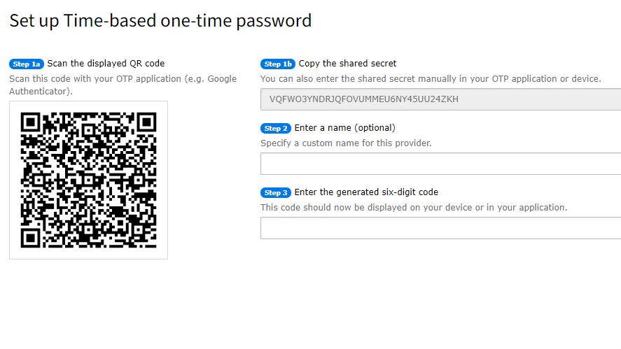 Screenshot von TYPO3 Login-Konfiguration