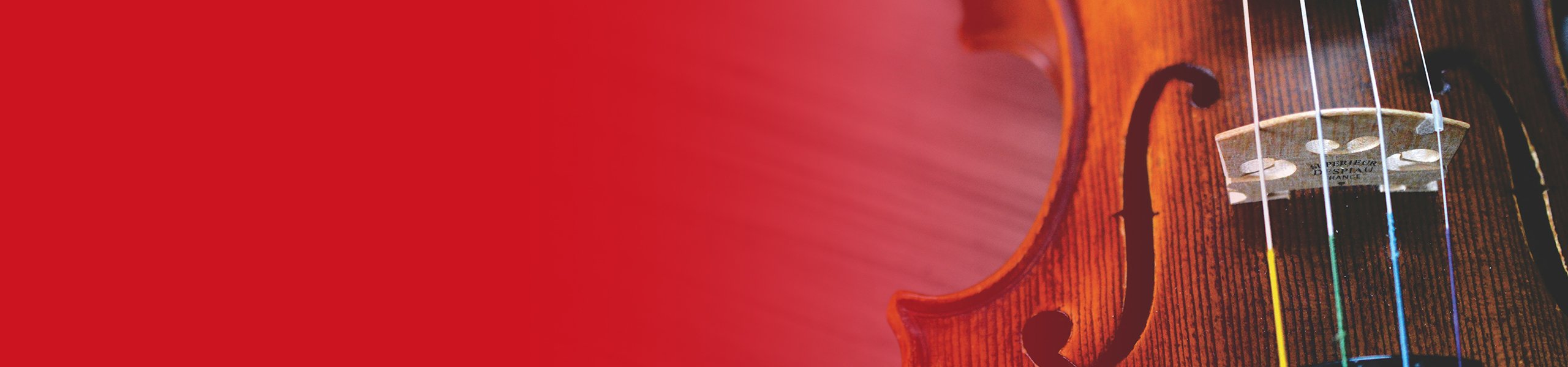 Nahaufnahme einer Violine