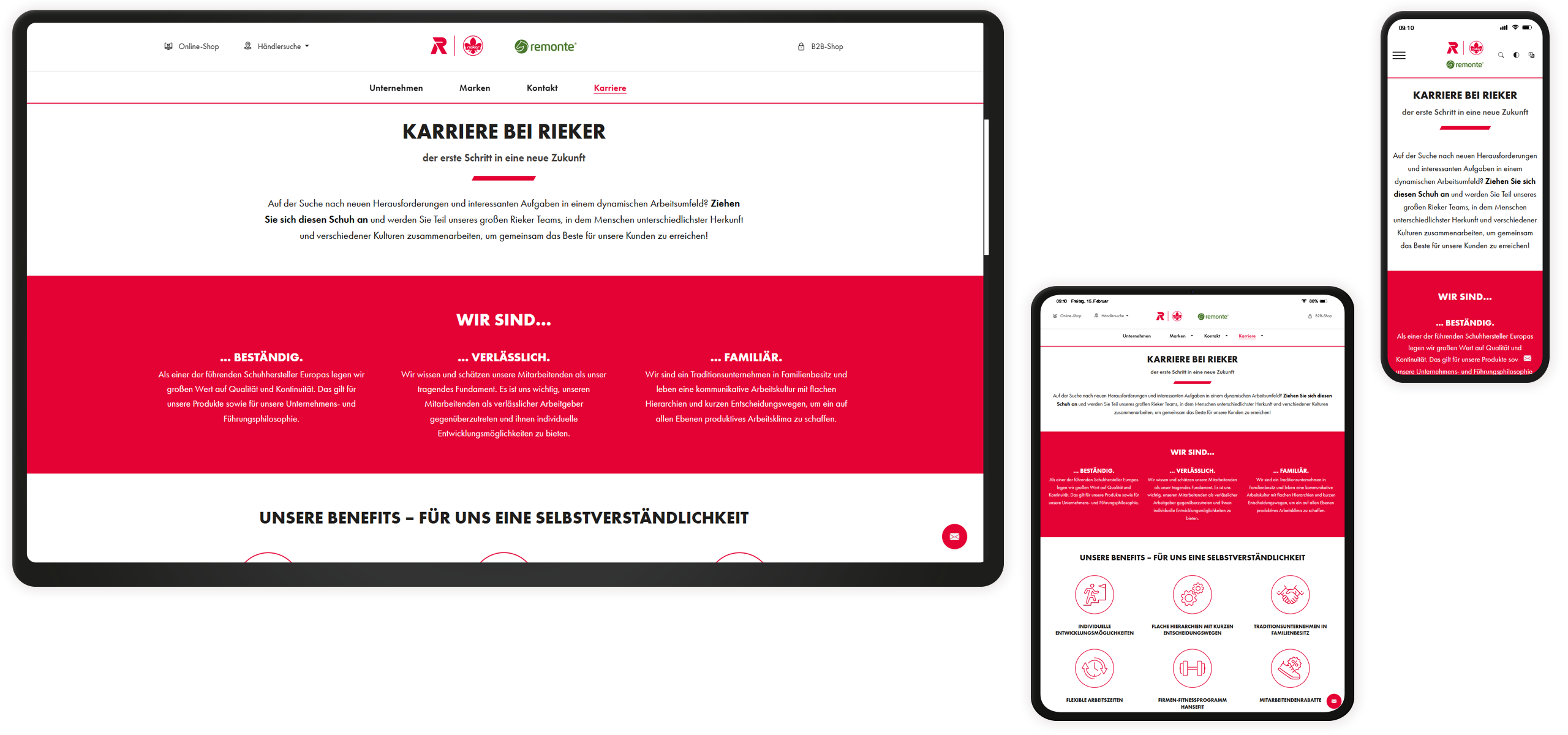 Mockup Riekerworld Karrierebereich