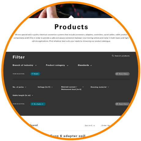 Lobster PIM Filter Ansicht 